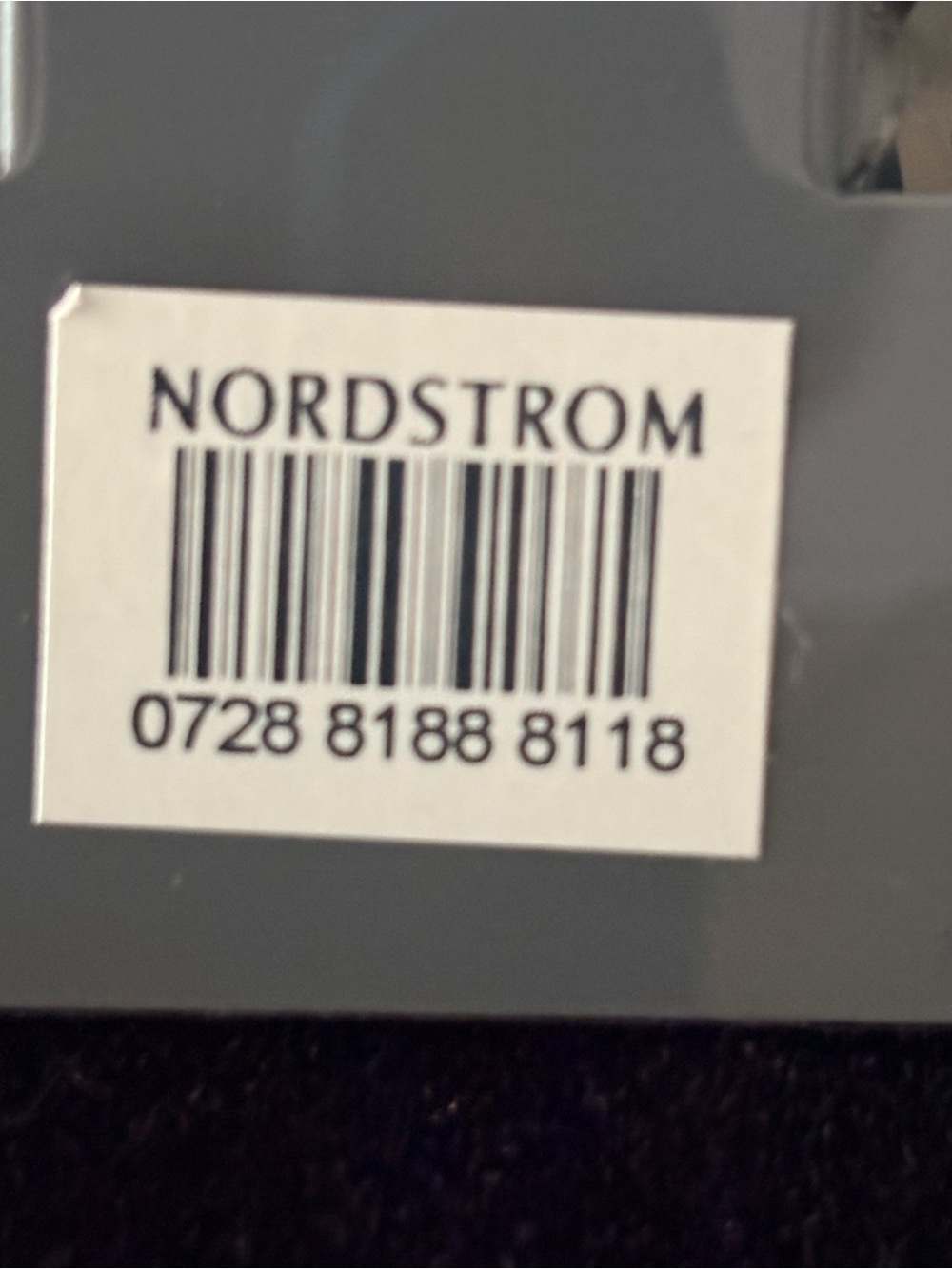 Nordstrom Silver-Tone Necklace with Oval Crystal Pendant